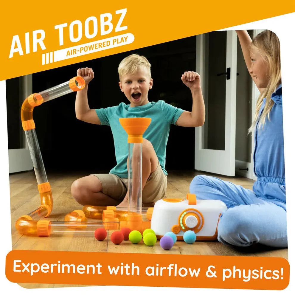 Air Toobz – Creative Sensory Air-Tube Play System for Kids | STEM Learning Toy