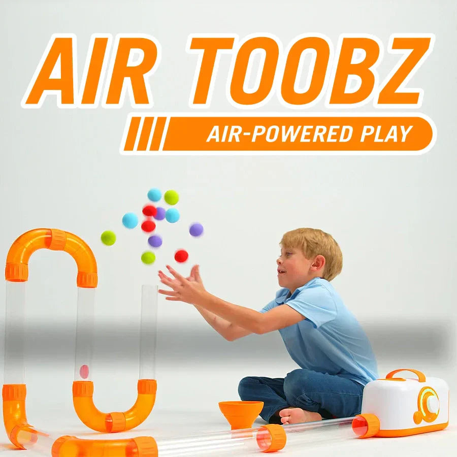 Air Toobz – Creative Sensory Air-Tube Play System for Kids | STEM Learning Toy