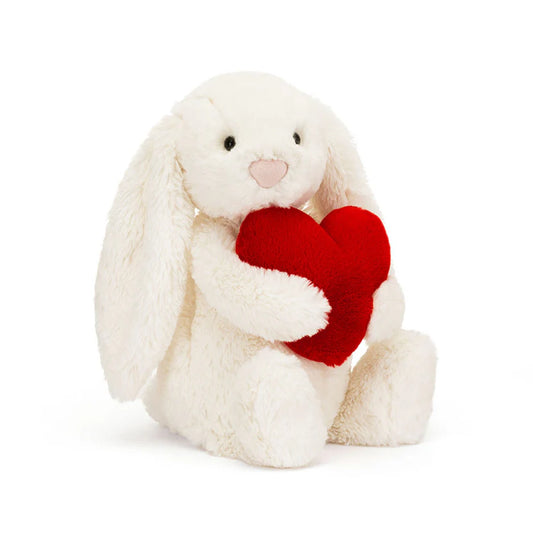 Jellycat Bashful Red Love Heart Bunny – Valentine’s Plush Gift