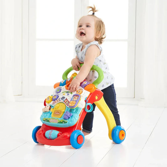 VTech Baby First Steps 2-in-1 Walker – Detachable Activity Panel & Learning Features (6–30 Months)